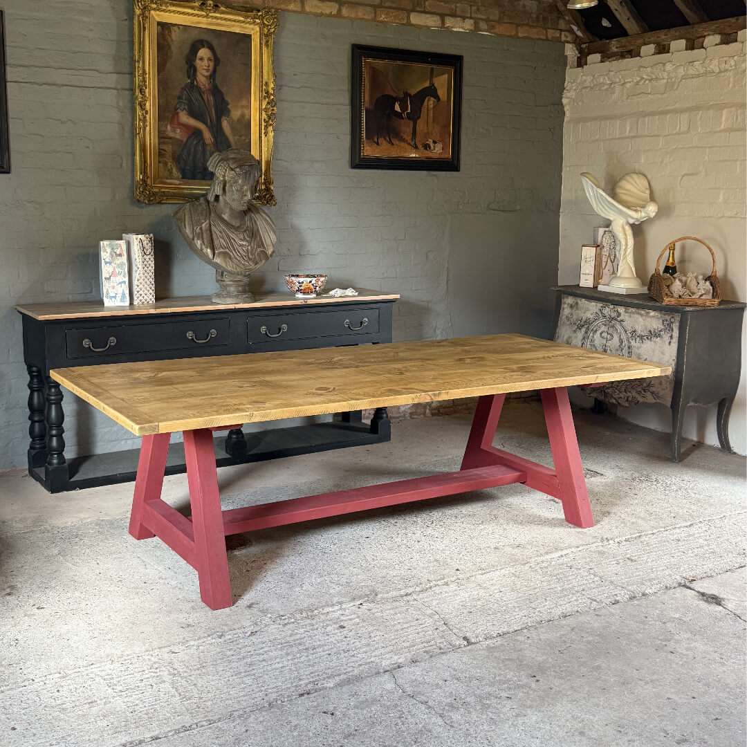 A-Frame Handmade Table