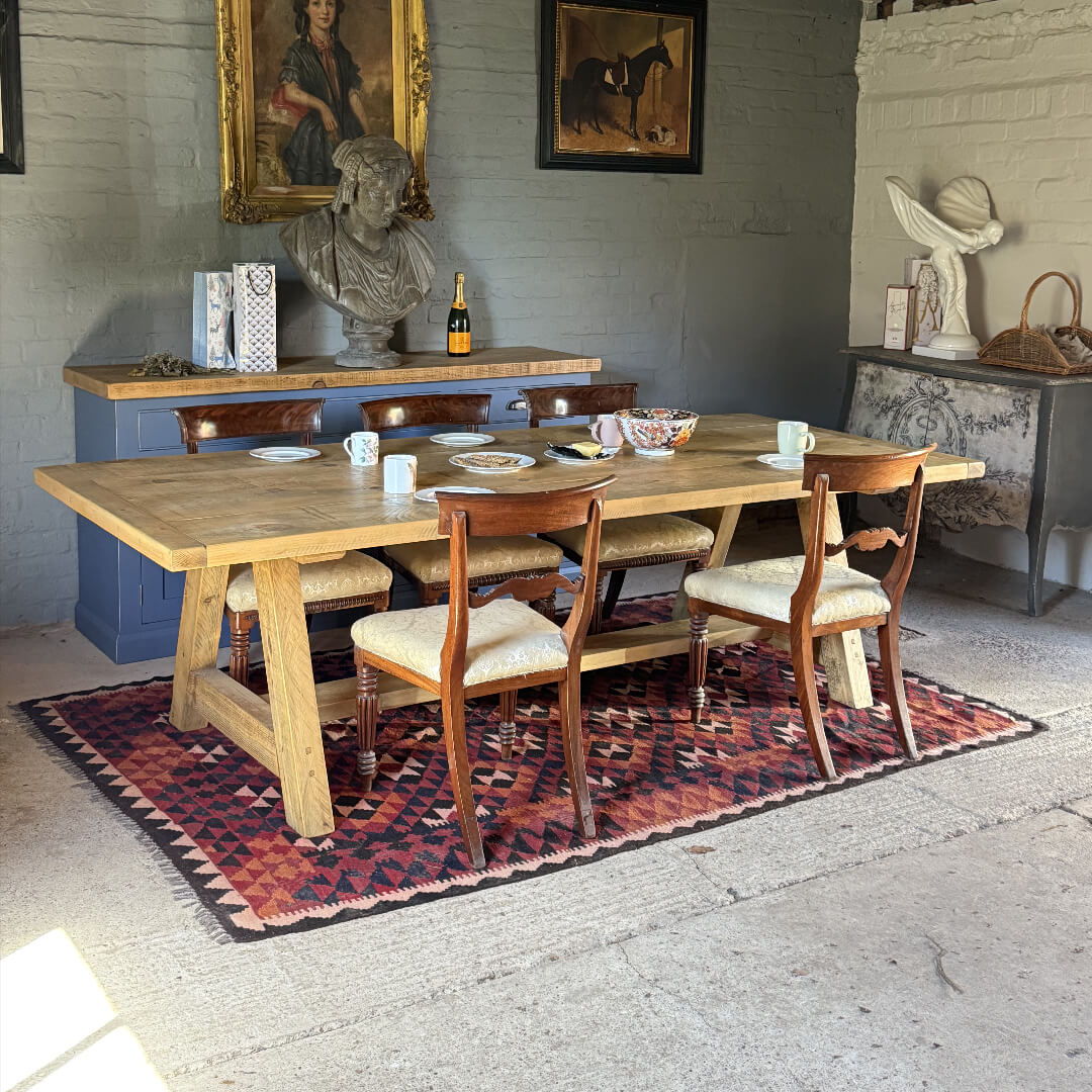 A-Frame Handmade Table