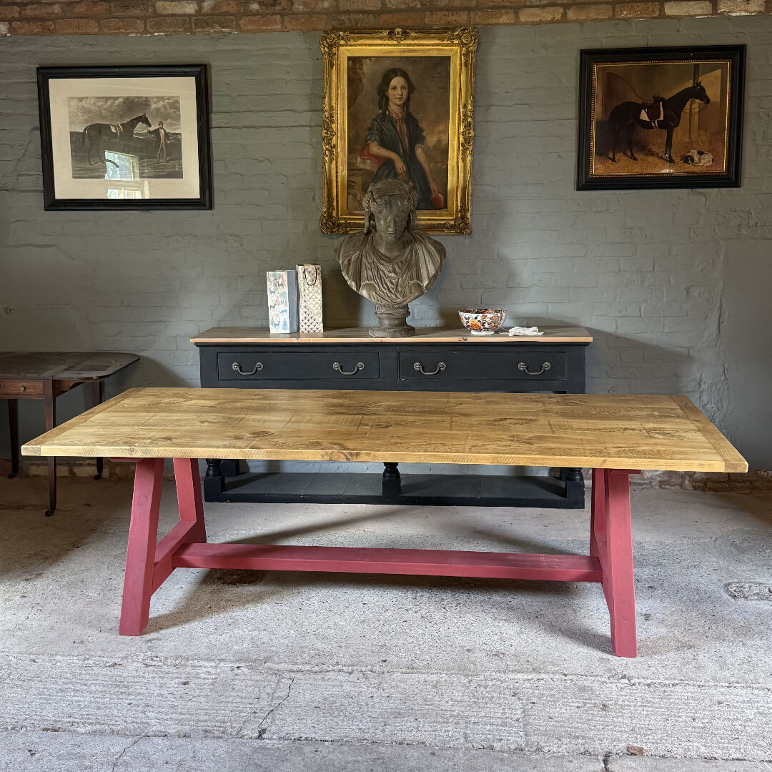 A-Frame Handmade Table