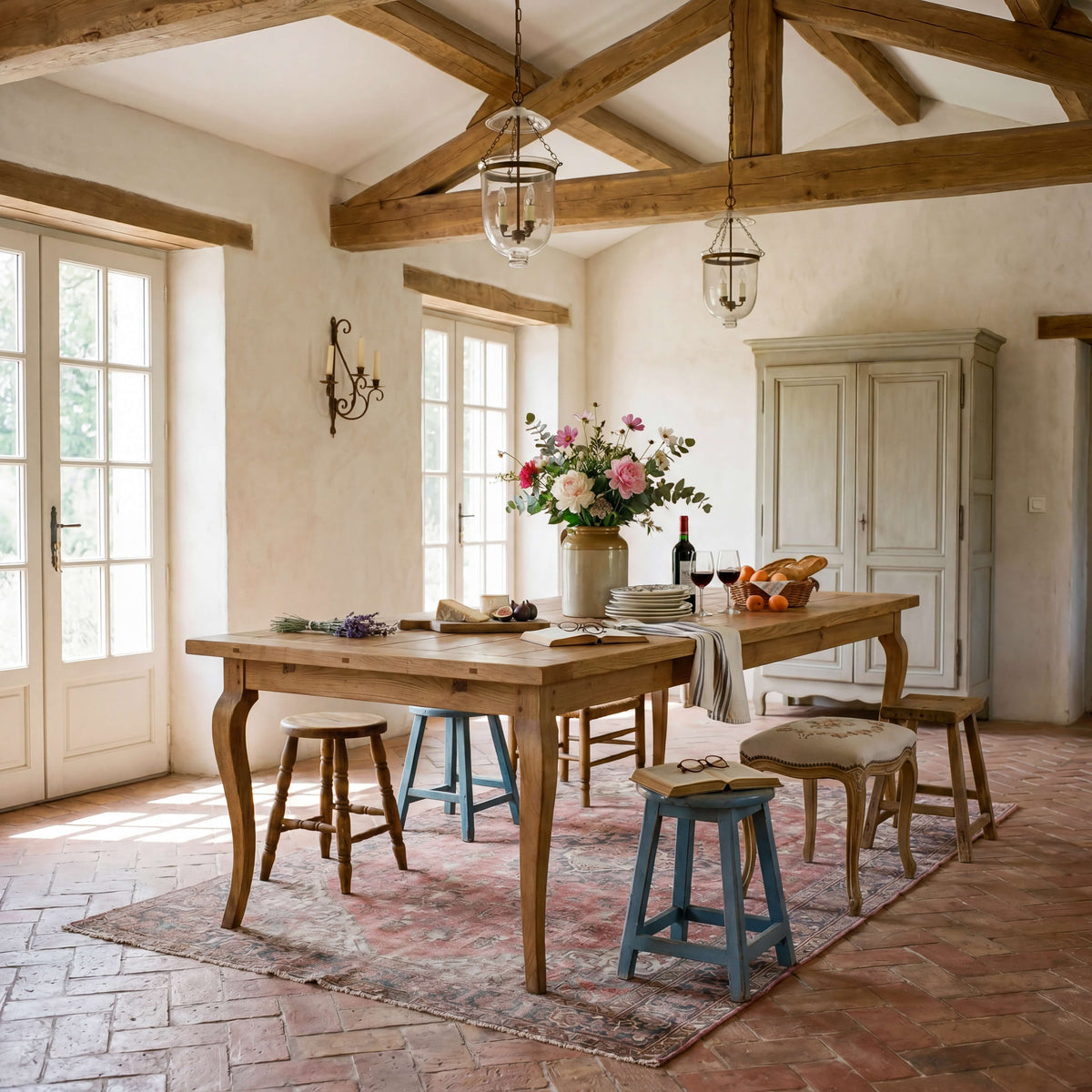 Cabriole Handmade Table